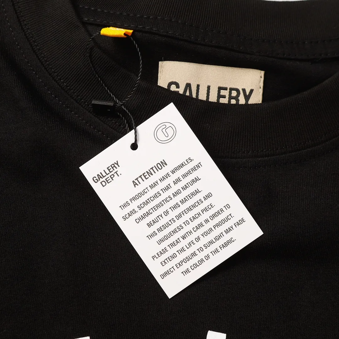 GALLERY.DEPT new summer short-sleeved model number: D3173#P106 color: apricot black yellow code number: S M L XL